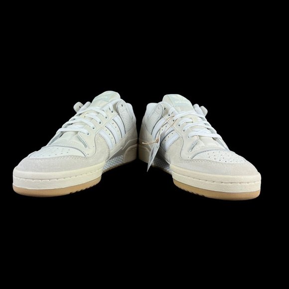 Adidas Forum 84 Low Advantage Chalk White Beige Shoes FY7998 Men's Sizes 8 ~ 13 - Picture 8 of 9